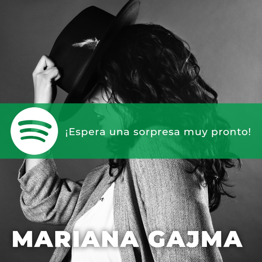 Portada Spotify Mariana Gajma proximamente